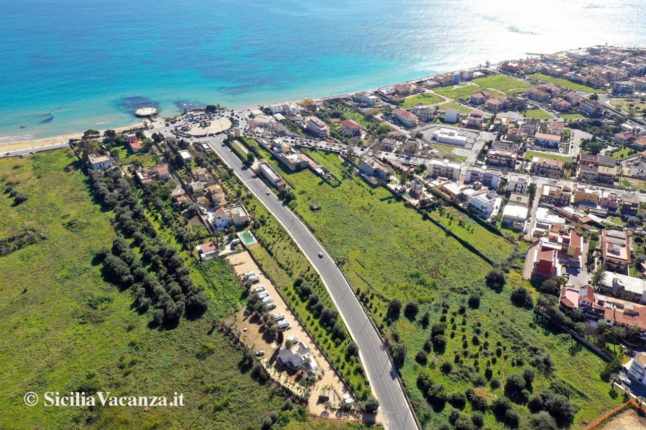 אבולה Onde Di Sicilia Suite Sea View מראה חיצוני תמונה