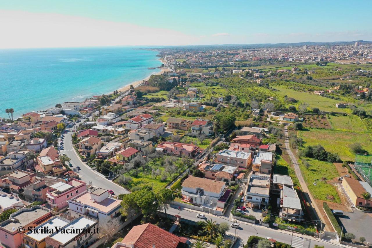 אבולה Onde Di Sicilia Suite Sea View מראה חיצוני תמונה